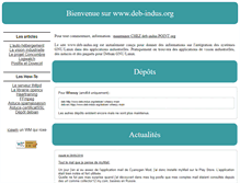 Tablet Screenshot of deb-indus.org